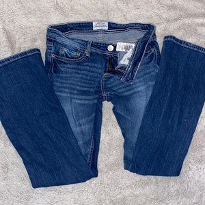 Aeropostale short court boot cut jeans- size 1/2